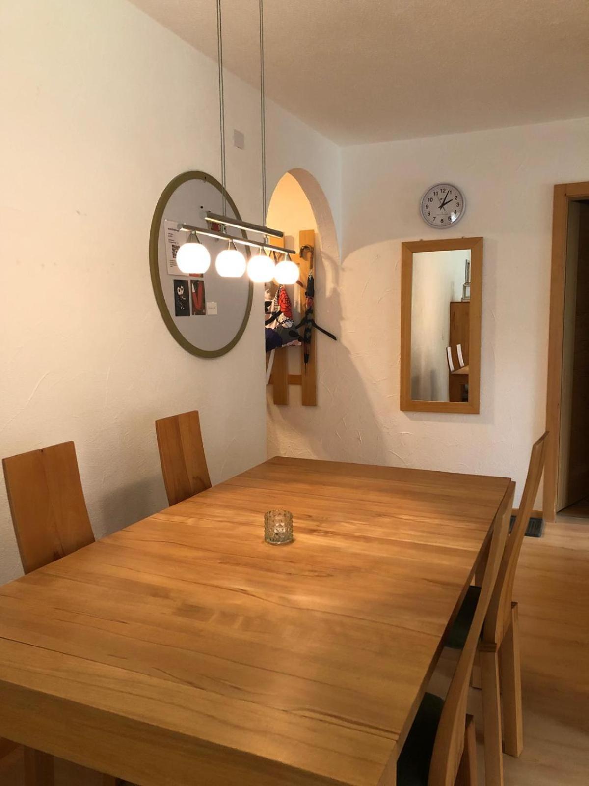 Ferienwohnung Haus Ginseng 다보스 외부 사진